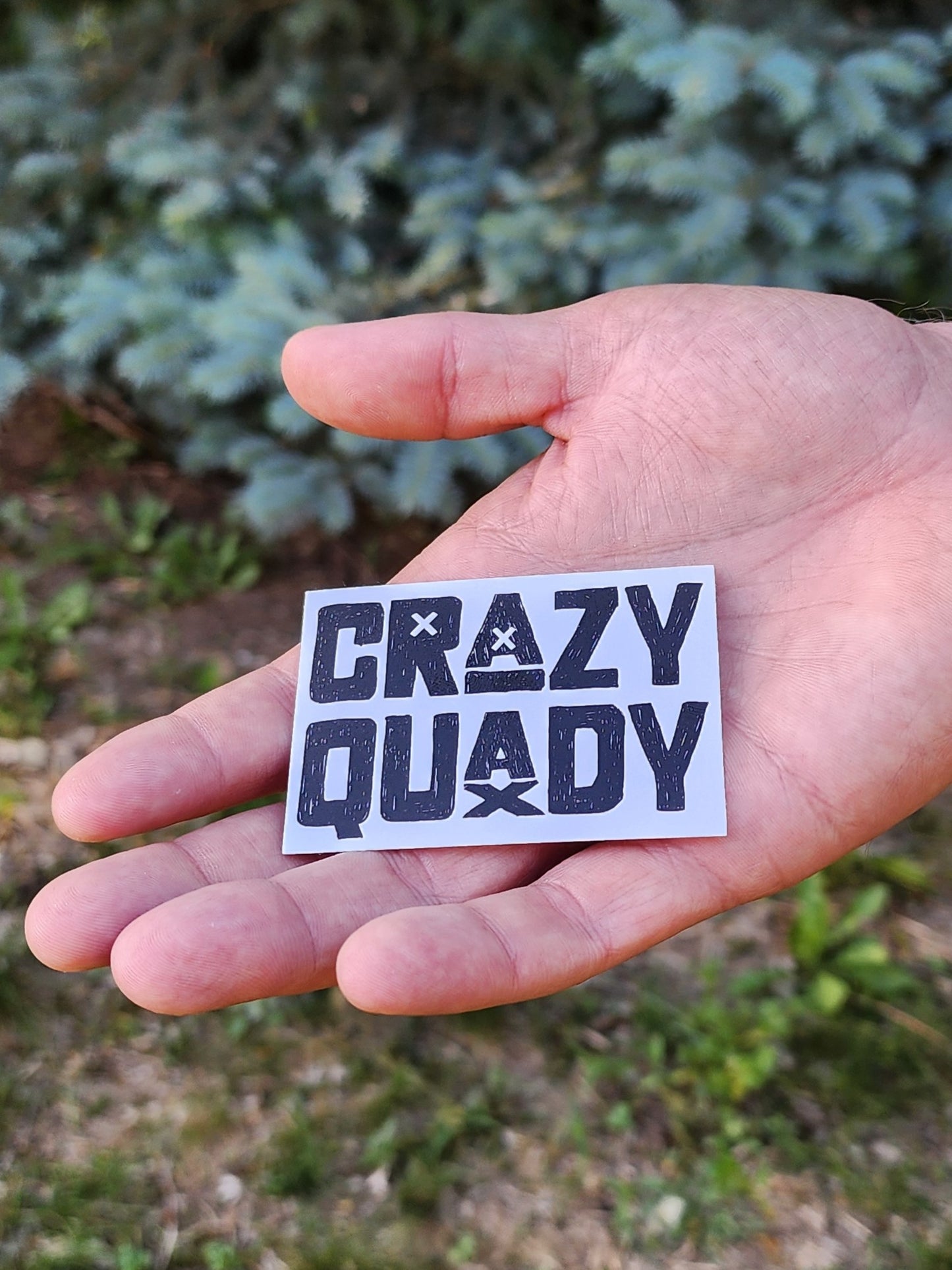 CrazyQuady X Sticker