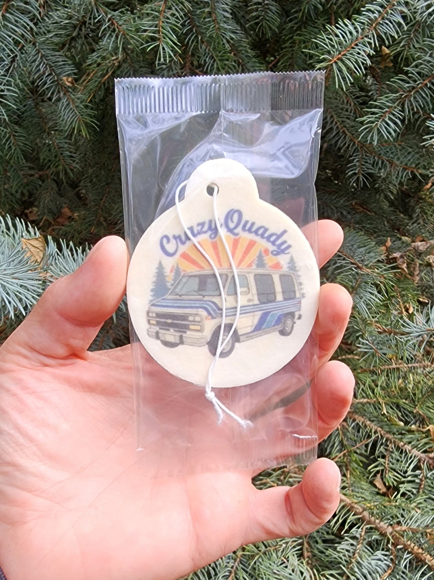 CrazyQuady Van Camper Air Freshener
