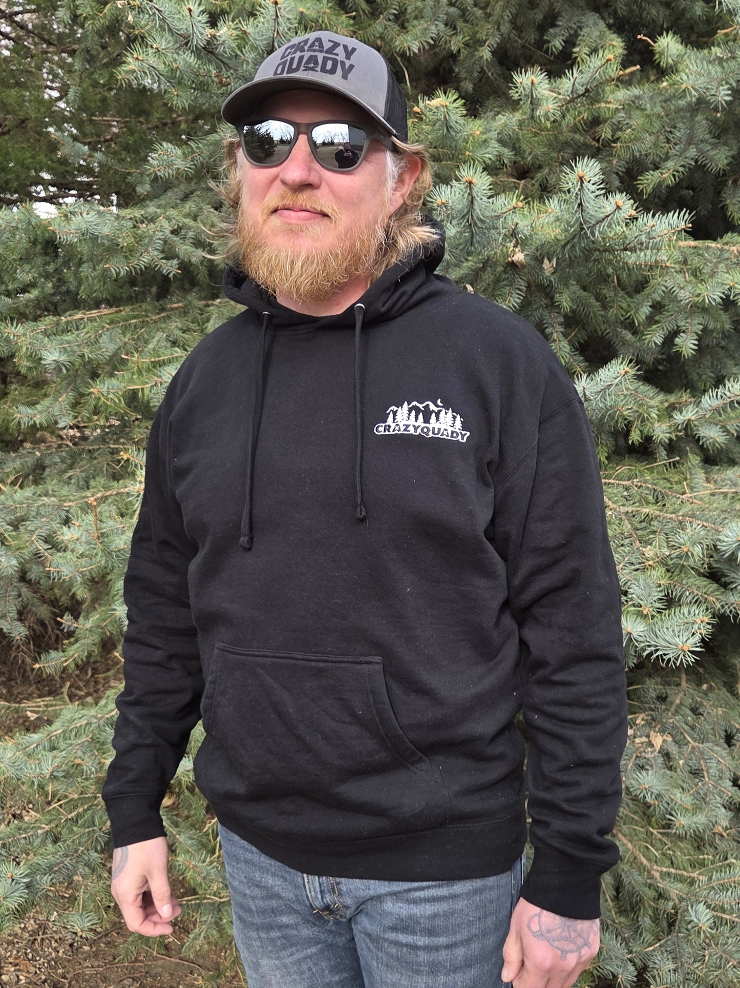 CrazyQuady Hoodie in Black
