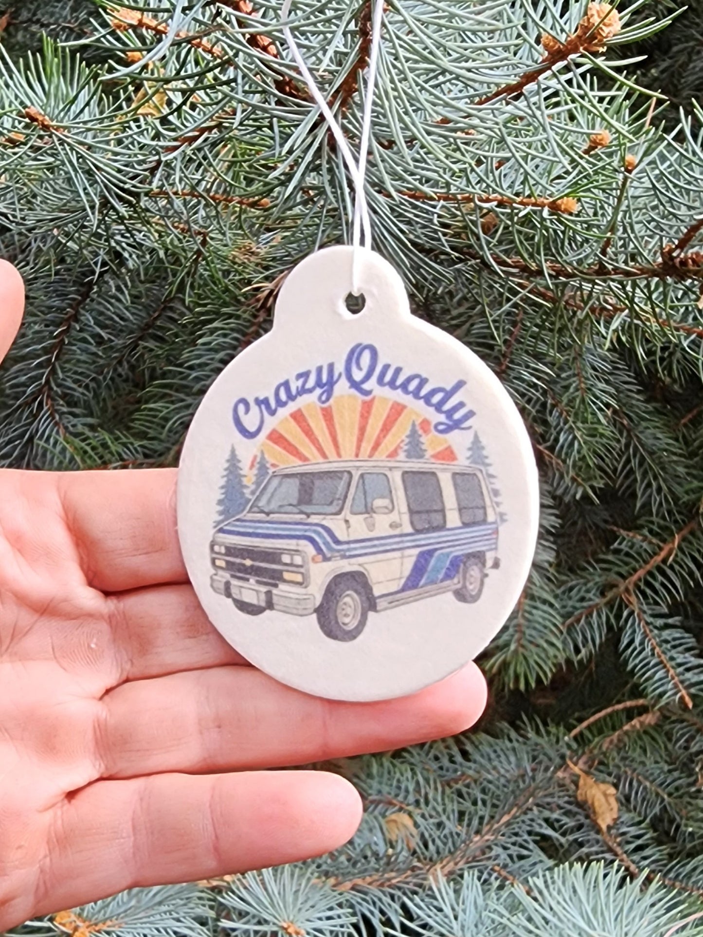 CrazyQuady Van Camper Air Freshener